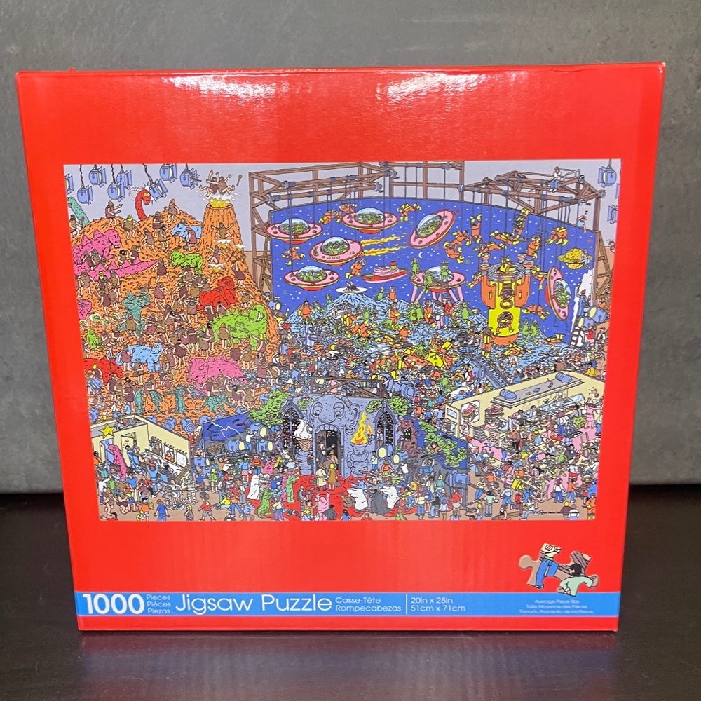 NEW Where's Waldo 1000 Piece Jigsaw Puzzle